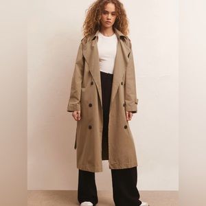 Z Supply Brand, Trench Coat, Large